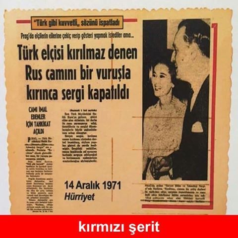 Türk elçisi kırılmaz...