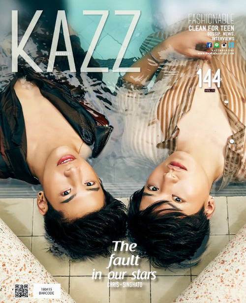 Singto Prachaya & Krist Perawat - Kazz Magazine 2018 |x|