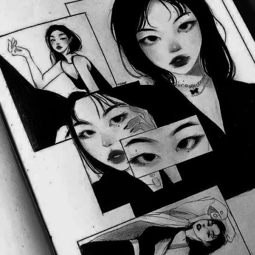 Jennie Moodboard Dark