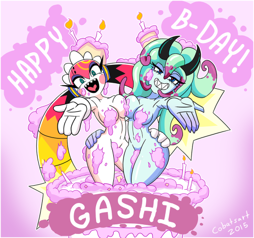 Happy Birthday gashi45! I’ve always been a big fan of your adorable ladies!&hellip;.Wait, am I too l