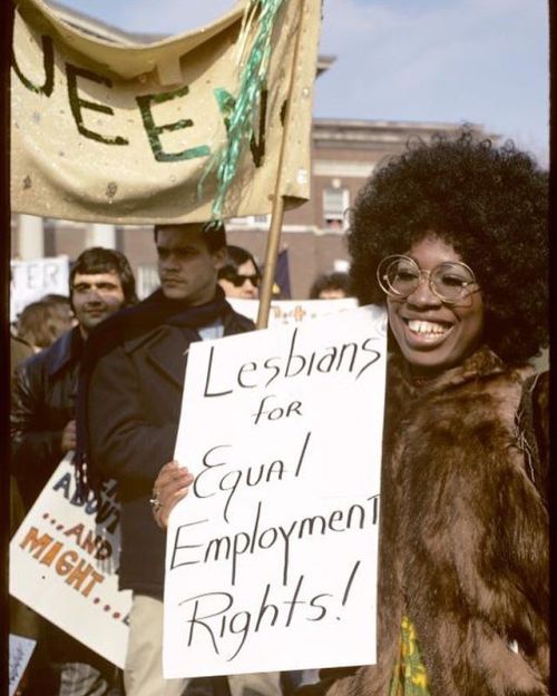 &ldquo;Lesbians for Equal Employment Rights!&rdquo;, Gay Liberation Front member, March on Albany, N