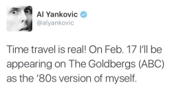 yankovic-lovers:  HE DIDN’T AGE AT ALL