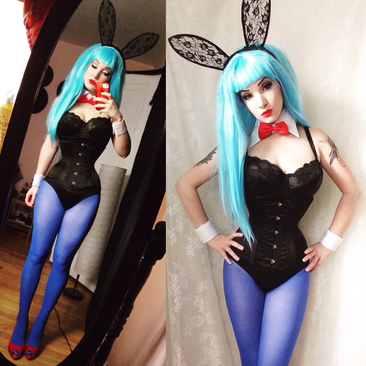 mirandarightsofficial:  That time Bulma had a 20&quot; waist.  Day 24 of #31diystilhalloween