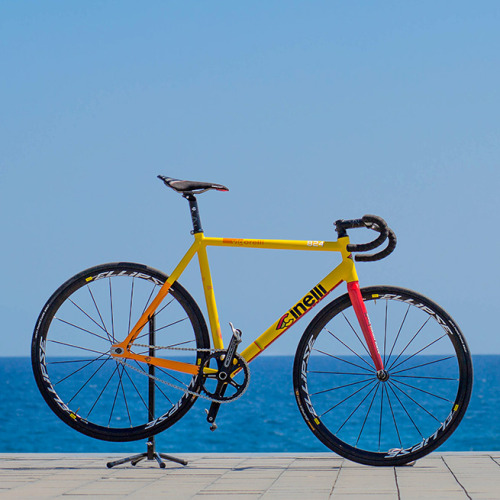 bikesandgirlsandmacsandstuff:  (via The 2013 Red Hook Crit Barcelona Cinelli 824 Prize Track Bike - 
