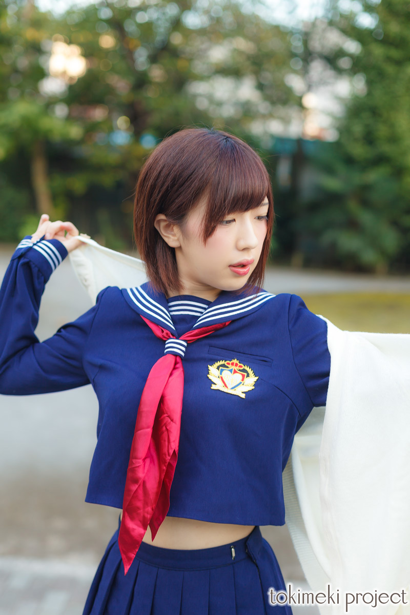 jolighetti:  杉本 美貴 | 冬の訪れとセーラー服 