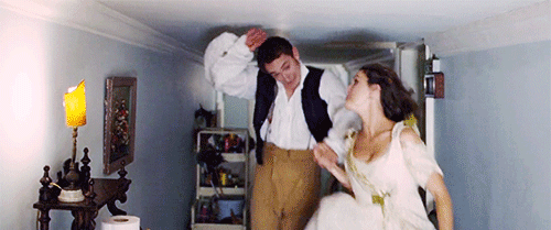 robertownsend:jj being too tall for the servant’s hallway