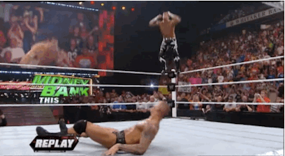 fightashfight:  Just a reminder that this is still the best RKO of all time. 