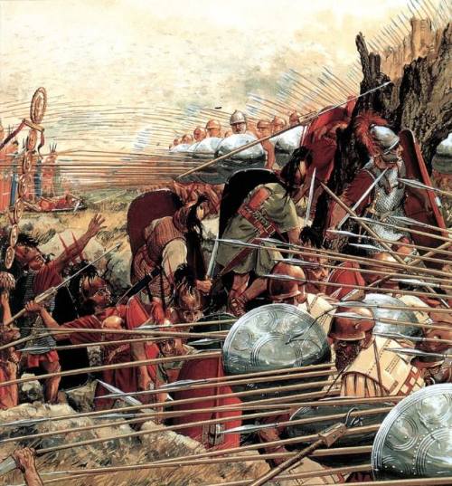 tremblingcolors:The Battle of Cynoscephalae, 197 BC