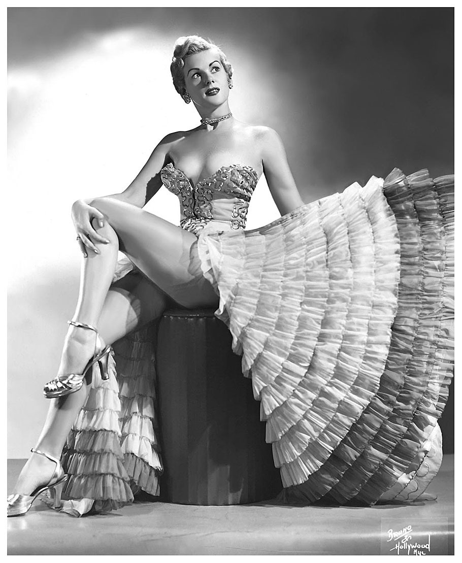 Brandy Martin        aka. “The Society Stripper”.. In 1956, Harold Minsky