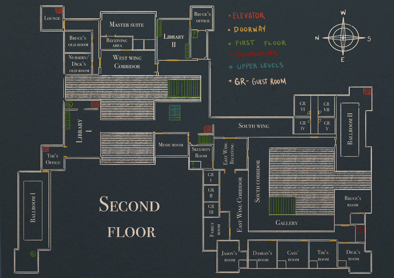New wayne manor floor plans Art And Comics Blog House Into A Home Updated Mk Ii Final