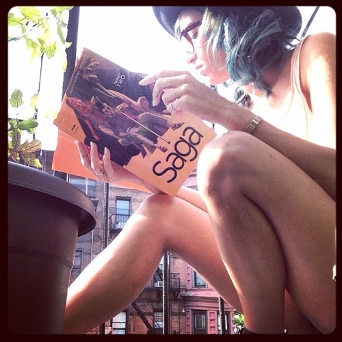 Achievement Unlocked: Read on a fire escape adult photos