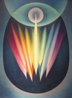 ufansius:  Cosmic Egg Series no. 1 (Creative Forces) - Emil Bisttram 