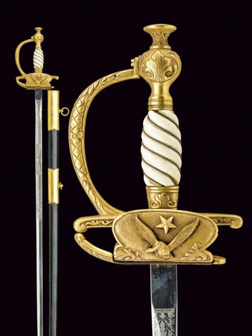 Sword belonging to Chilean Air Force General Jorge Gustavo Leigh Guzmán (September 19, 1920 – Septem