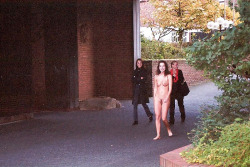 outdoor-naked:  Hot amateur female exhibitionists