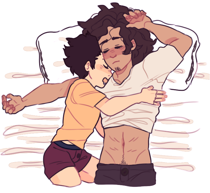 katamagi:  noya likes to cuddle ppl til he falls asleep, but asahi is an aggressive