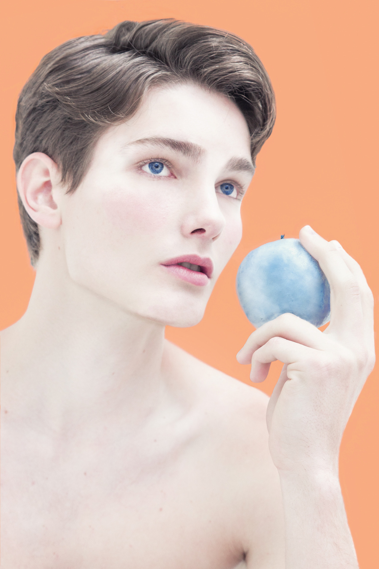 trashyprinces:  The Blue Apple: Josué Wiese, styled by Ornella Bonante &amp;