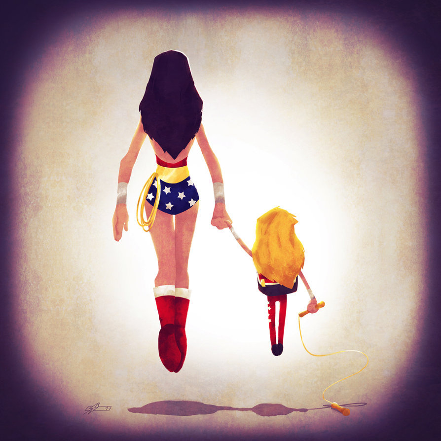 youngjusticer:  Poor GL lol… Justice Families, by Andry Shango. Which family would
