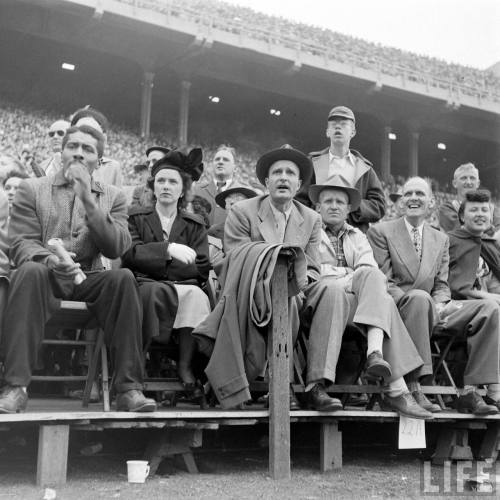 Ohio State football game(Bernard Hoffman. 1948)