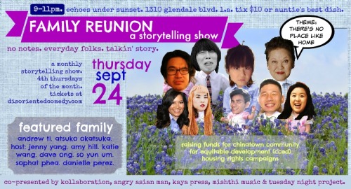 I&rsquo;m doing another show, this time as a benefit for LA&rsquo;s Chinatown Community for 