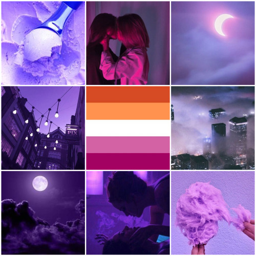 myboyfriendsaysimcute:Dark pastel lesbian moodboard for anon! Thank you for the request, I hope you 