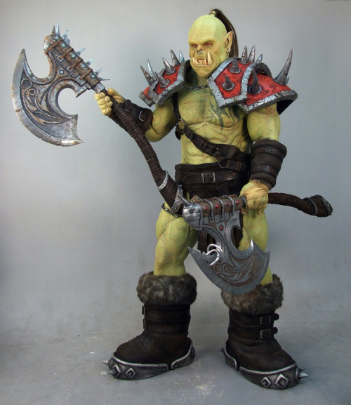 #MonsterSuitMonday So with many folks calling this “Orctober”, here’s the popular Orc created by Odd