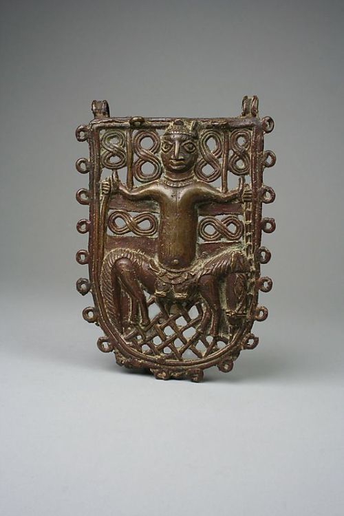 Waist Pendant: EquestrainDate: 16th–19th centuryGeography: Nigeria, Court of BeninCulture: Edo peopl