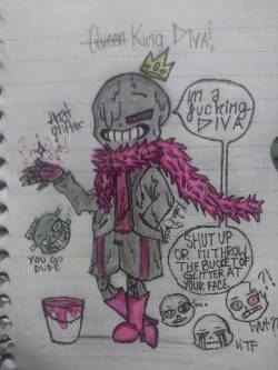 Diva Nightmare xdxdxd Nightmare stole metaton’s boots, actually Nightmare will throw the glitter along with the bucket to whoever talks sh*t to him lolRubiBruh response: This is gold xDD