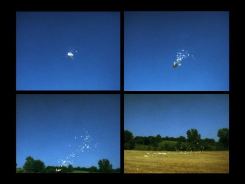  Weather Balloon, Feathered Balloon,  Ana Mendieta,  1974