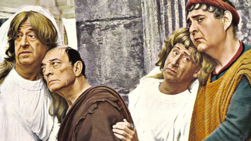 bkthegreatstoneface: ‘A Funny Thing Happened on the Way to the Forum’, 1966 was Buster Keaton’s fina