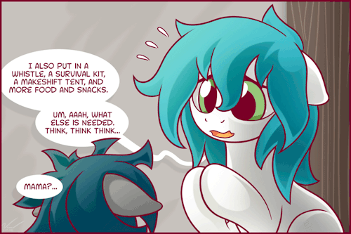 symbianl:   CHERRY: “Ah feel like somepony’s talkin’ about me…”  Eeeh finished another comic. Also, new characters. Well, new to Tumblr. Coming up with a story was harder than I thought but hopefully this turns out well. If you guys have questions