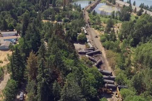 nativeskins:  micdotcom:  Another oil spill near Native American land is going largely ignored At noon on Friday, tanks from a 96-car train derailed, burst into flames and spilled crude oil into the Columbia River near Mosier, Oregon. What’s more,