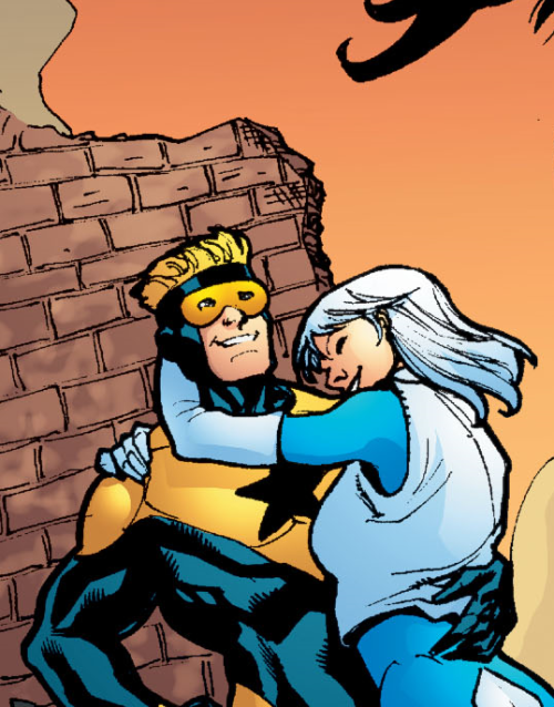 comicsideblog: background shenanigans in blue beetle vol. 8 #25