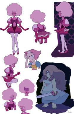 ezarkel: single pale rose doodles just some