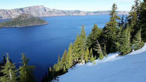 exploreelsewhere:Crater Lake Oregon [5312 x 2988] [OC] ✈