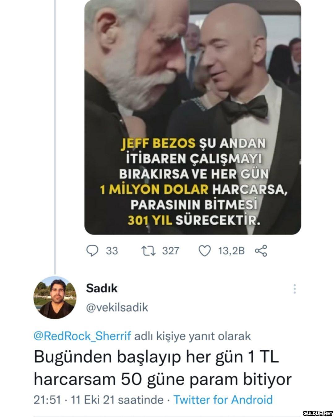 JEFF BEZOS ŞU ANDAN...