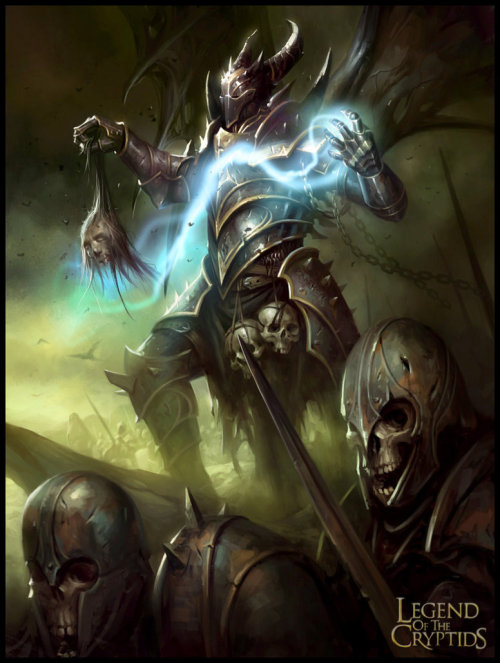 mychestpainwantsacigarette:  knightofnightadvanced by daarken  