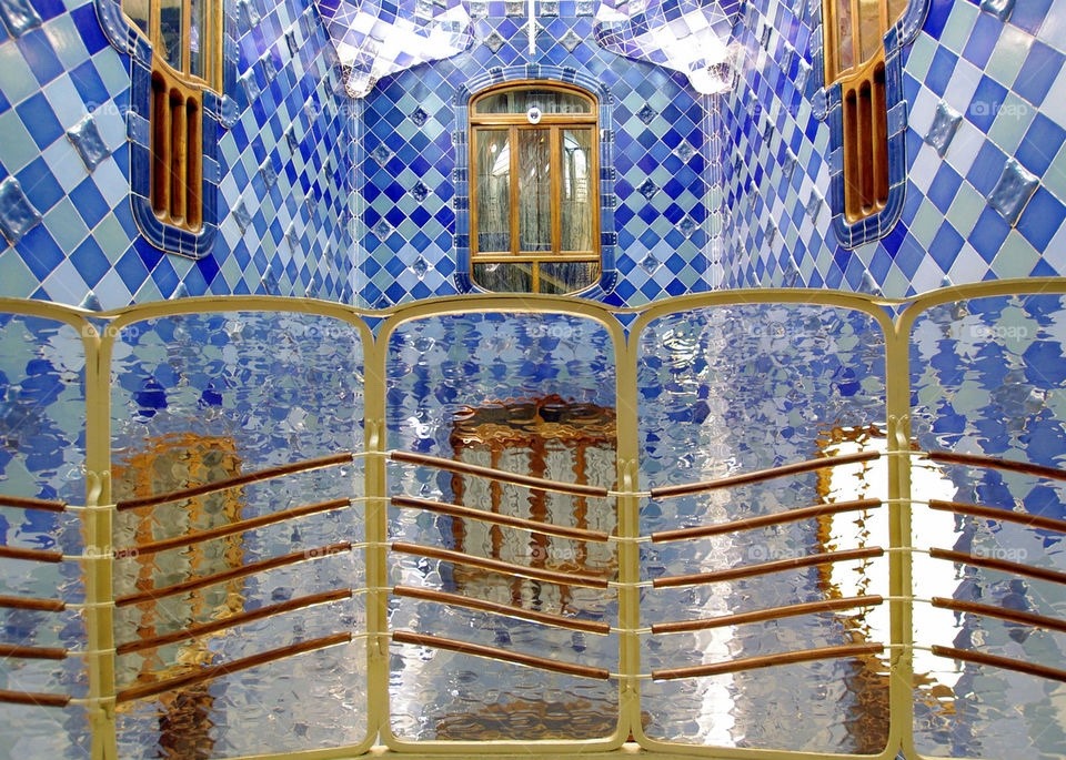 lostprofile:   ANTONI GAUDÌ INTERIORS As the recently restored Casa Vicens (1883/85) makes clear, Antoni Gaudì’s architecture, both outside and in, was initially a Catalunyan version of the dominant historicism and eclecticism, reflecting Gaudì’s