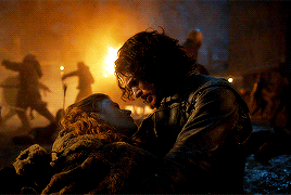 allnerds:countdown to season 8  →  Day 6 Saddest moment(s):   Death is the enemy.