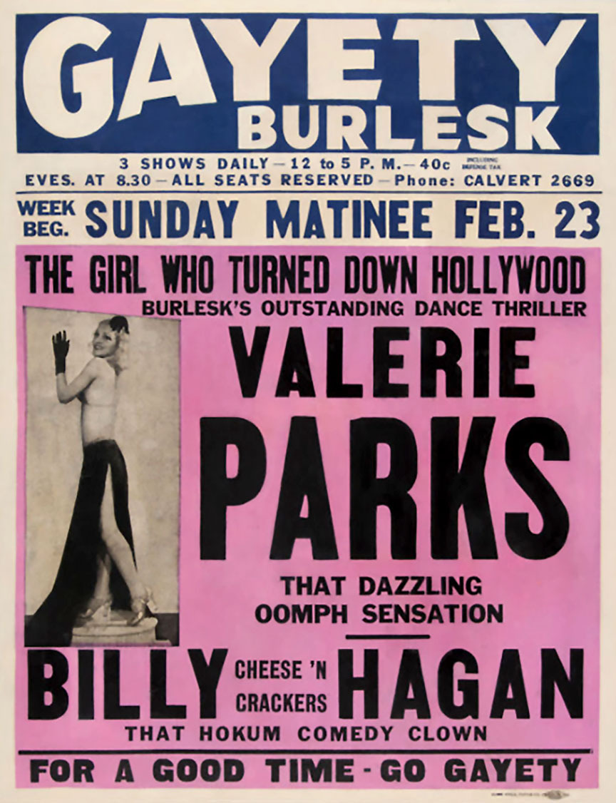 Valerie Parks           aka. “The Girl Who Turned Down Hollywood”..Vintage