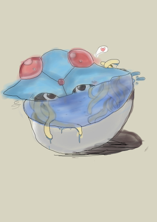 gr3ymoonz: WHY ARE YOU IN A BOWL you don’t fit there Tentacruel:  ❤