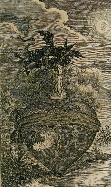 deathandmysticism: Helleleuchtender Hertzens-Spiegel, 1680