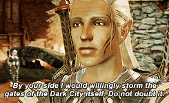 athosds:  anon   Varric Tethras or Zevran Arainai  ALWAYS