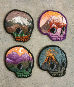 sosuperawesome: Embroidered Patches by Atomic