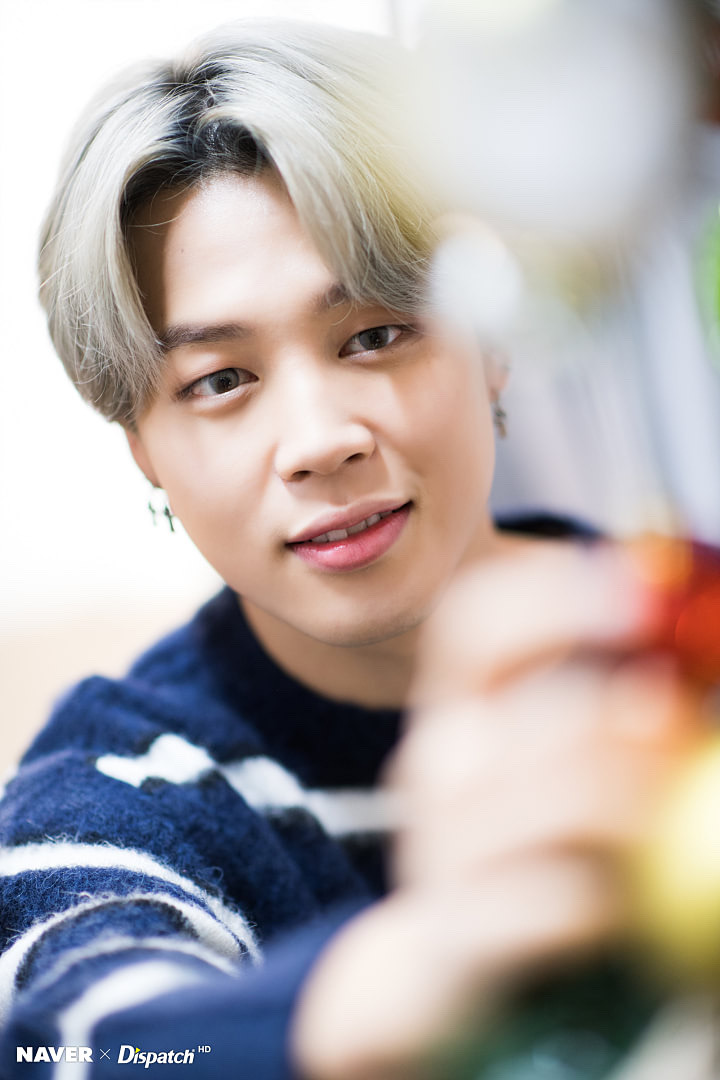 191225 BTS Jin Christmas photoshoot by Naver x Dispatch