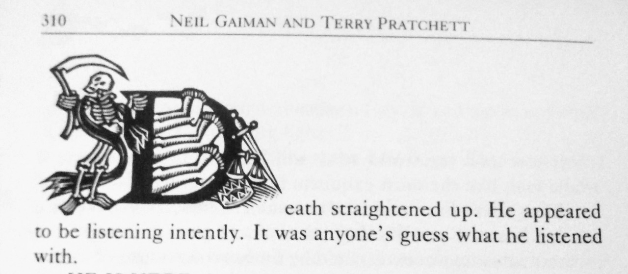 it occurs to me that many fans have never experienced the illuminated-capital illustrations