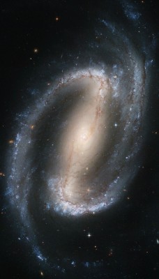 thetimeandspaceblog:  Big, beautiful, barred spiral galaxy NGC 1300 lies some 70 million light-years away on the banks of the constellation Eridanus. This Hubble Space Telescope composite view of the gorgeous island universe is one of the largest Hubble