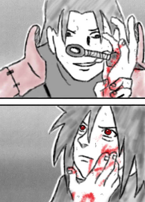 day 6 hatred & cruelty: this is the punishment madara thinks he deserves. though tobirama, the v