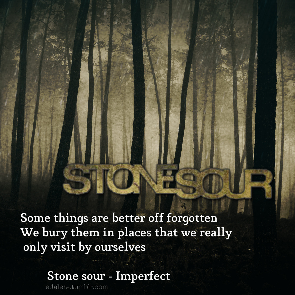 Imperfect lyrics stone sour