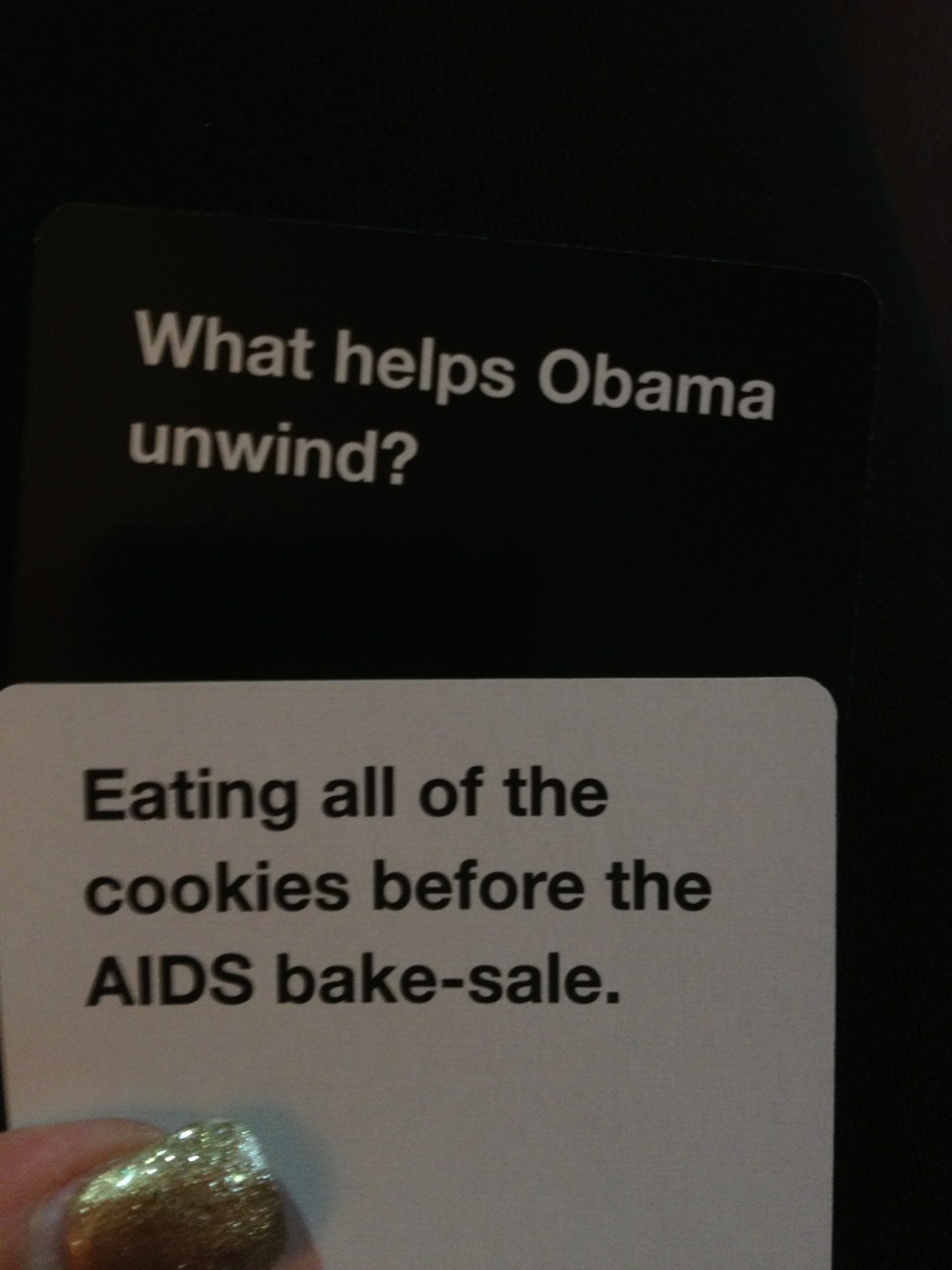 lady-starship:  mushroomxlove:  kirreiyy:  omg i love cards against humanity   I