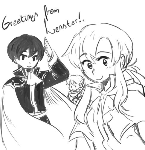 Jugdral doodles!Thracia 776 changed me as a person.